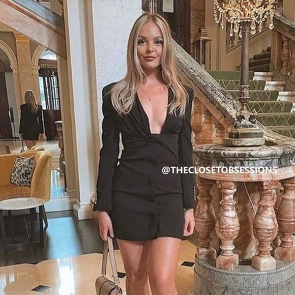 ZARA BLOGGER FAVE!!! Mini Dress with Knotted Ruching NWT - Picture 11 of 16